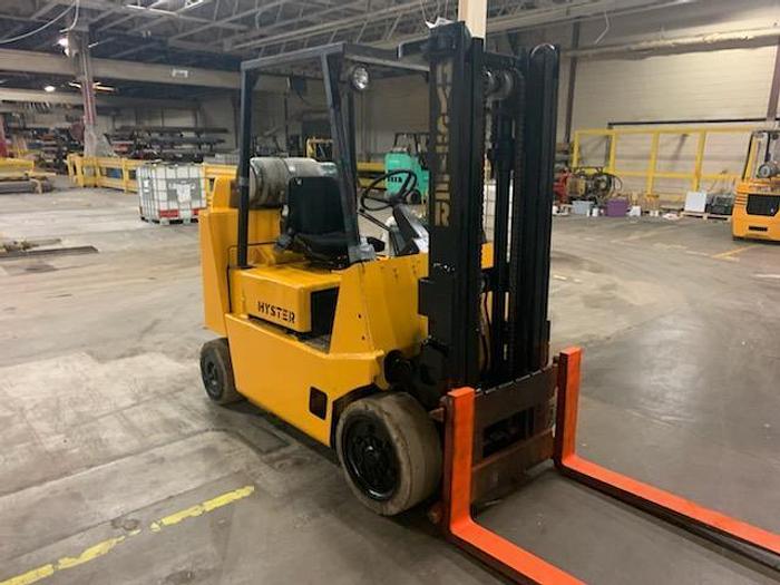 Used 8,000 POUND CAPACITY HYSTER S80XLBCS PROPANE FORKLIFT PF