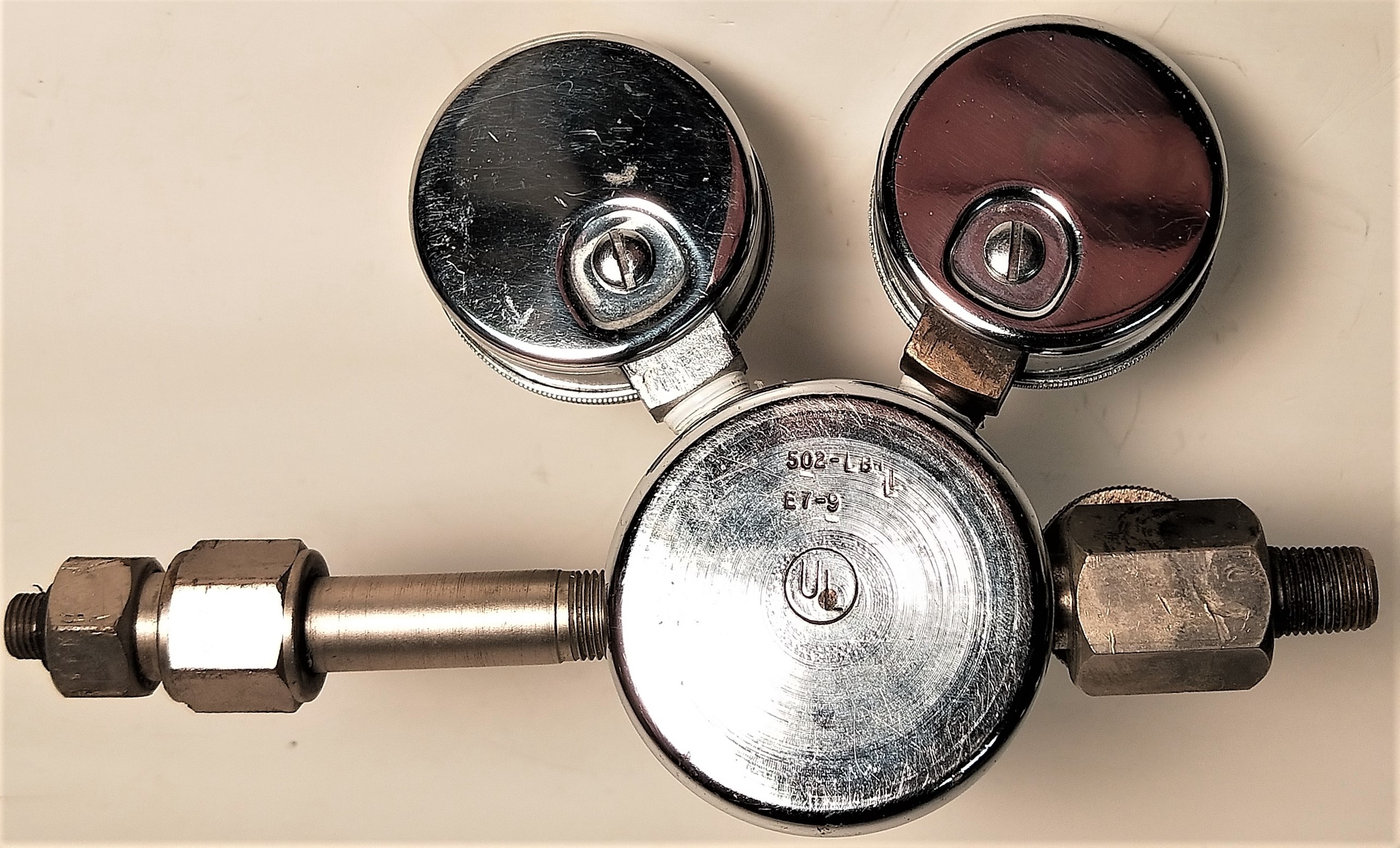 Used Unibraze Single Stage Nitrogen Regulator