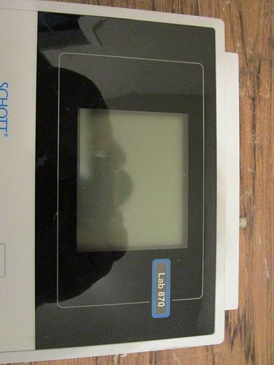 Used SCHOTT INSTRUMENTS LAB 850 PH-METER