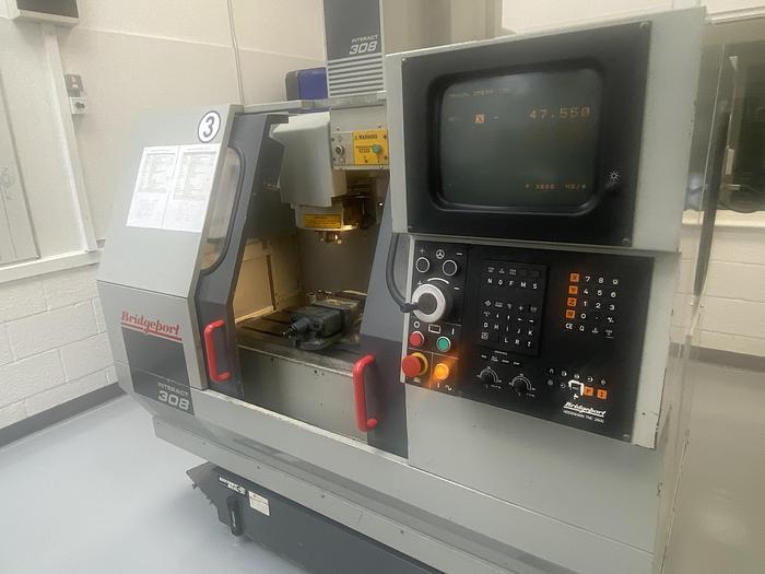 Used 1991 Bridgeport Interact 308 CNC Machining Center