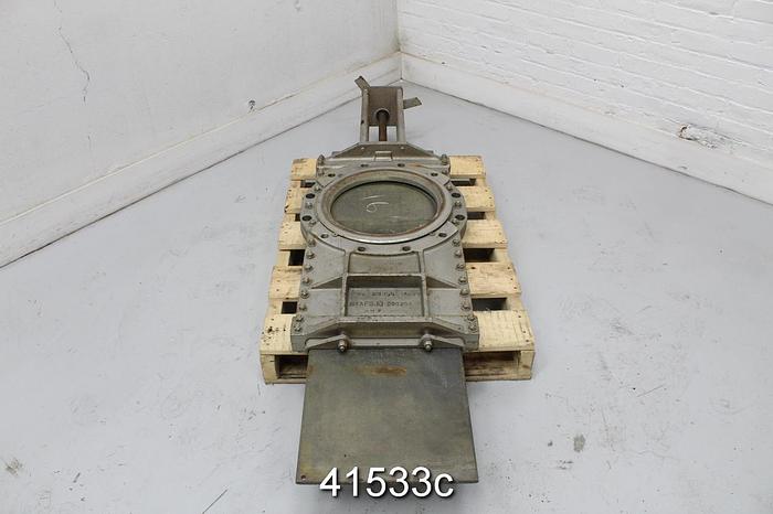 Used Stafjo 14" Hand Operated Through Gate Valve #41533