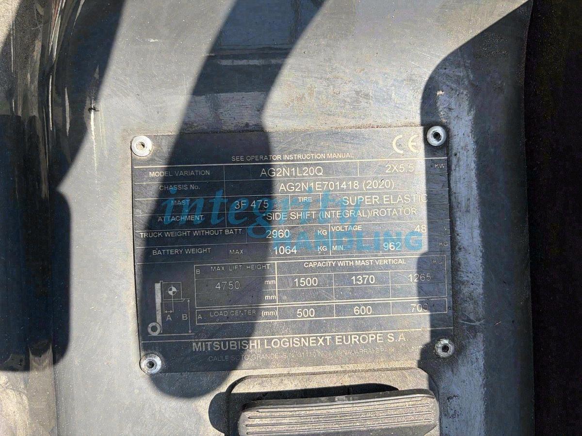 Used 2020 TCM/UNICARRIERS AG2N1L20Q