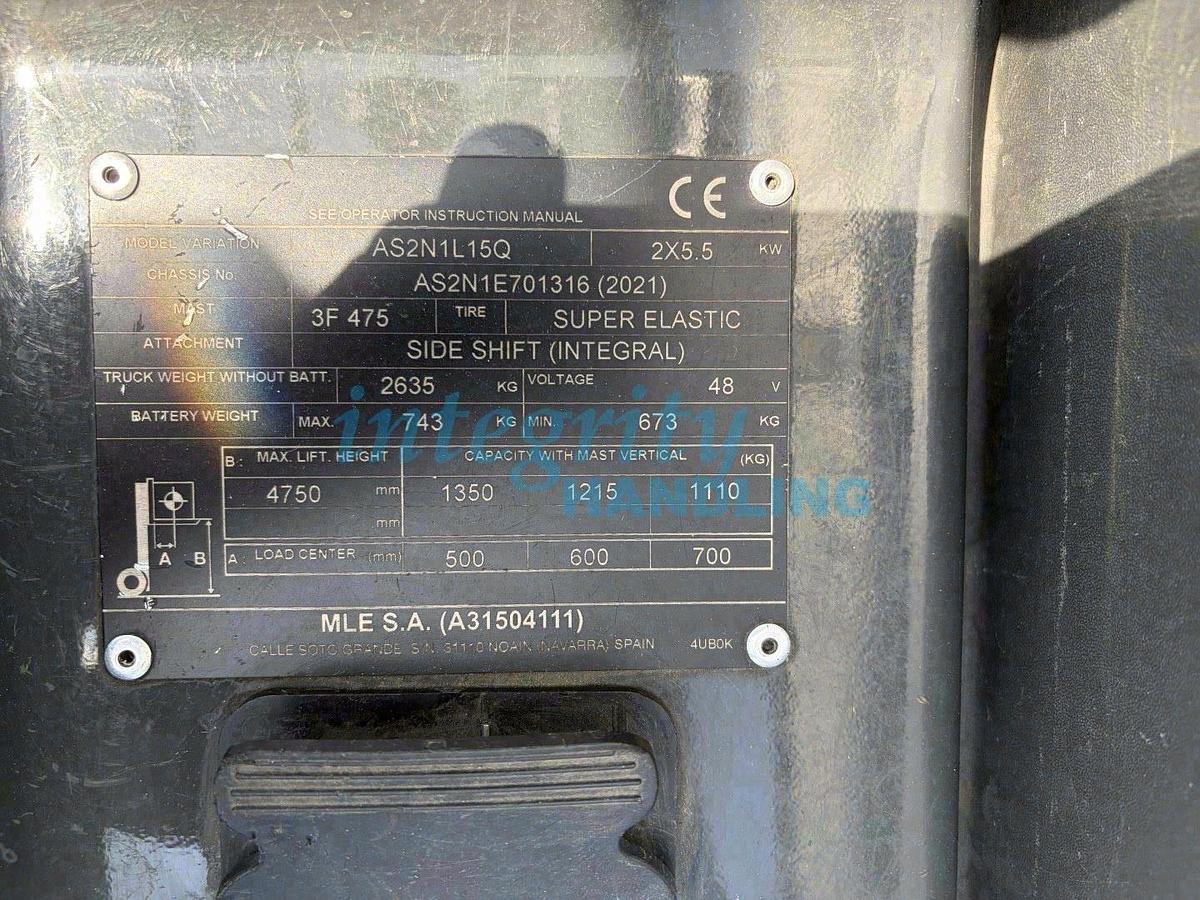 Used 2021 TCM/UNICARRIERS AS2N1L15Q