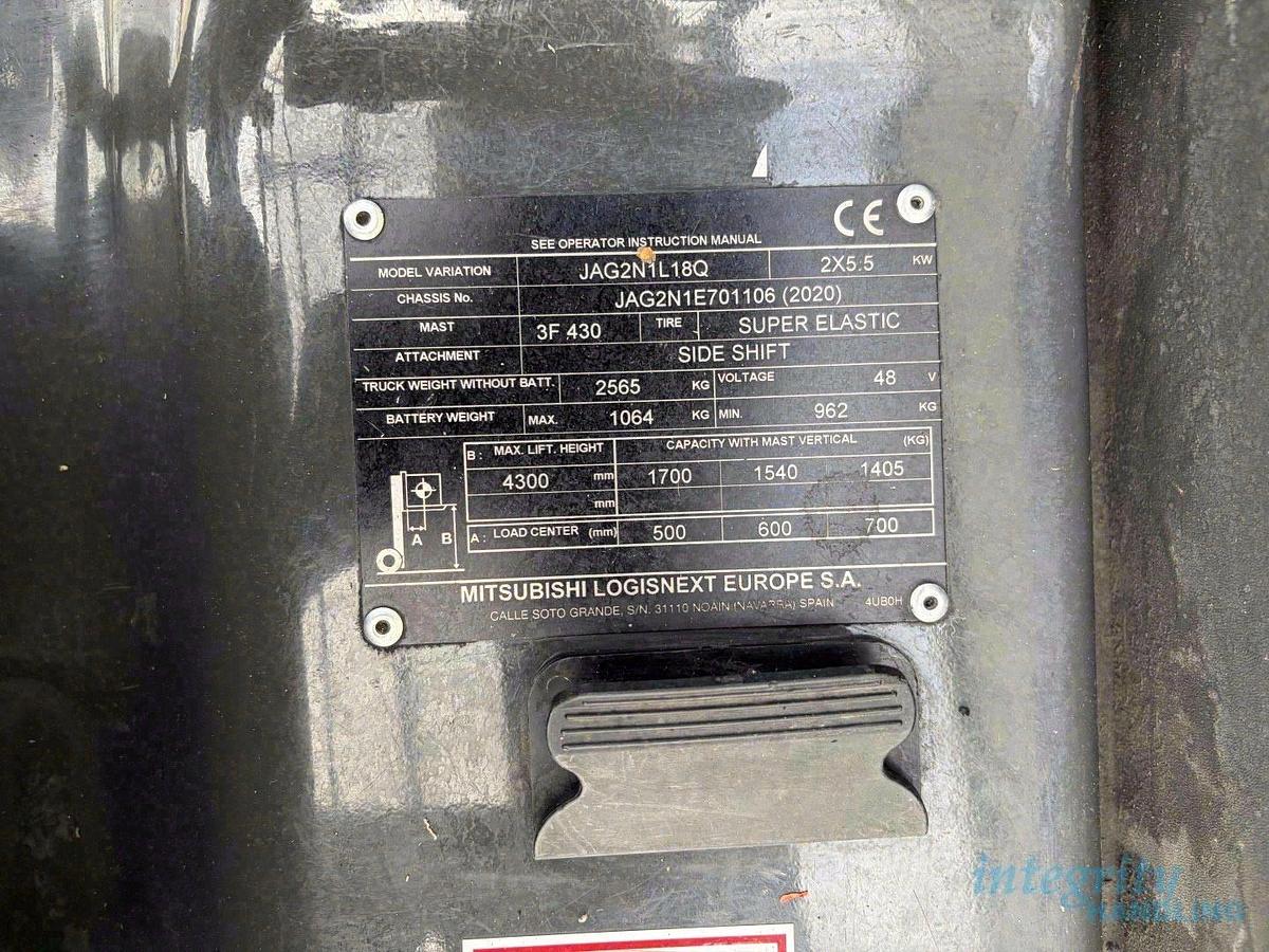 Used 2020 TCM/UNICARRIERS JAG2N1L18Q