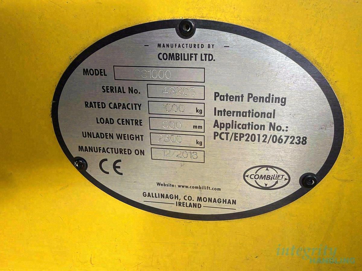 Used 2018 COMBILIFT CS1000