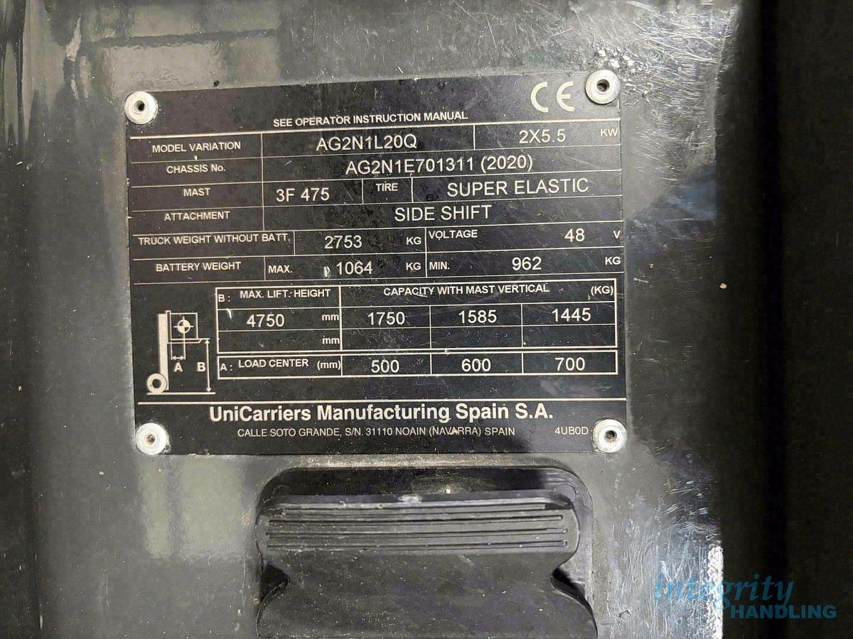 Used 2020 TCM/UNICARRIERS AG2N1L20Q