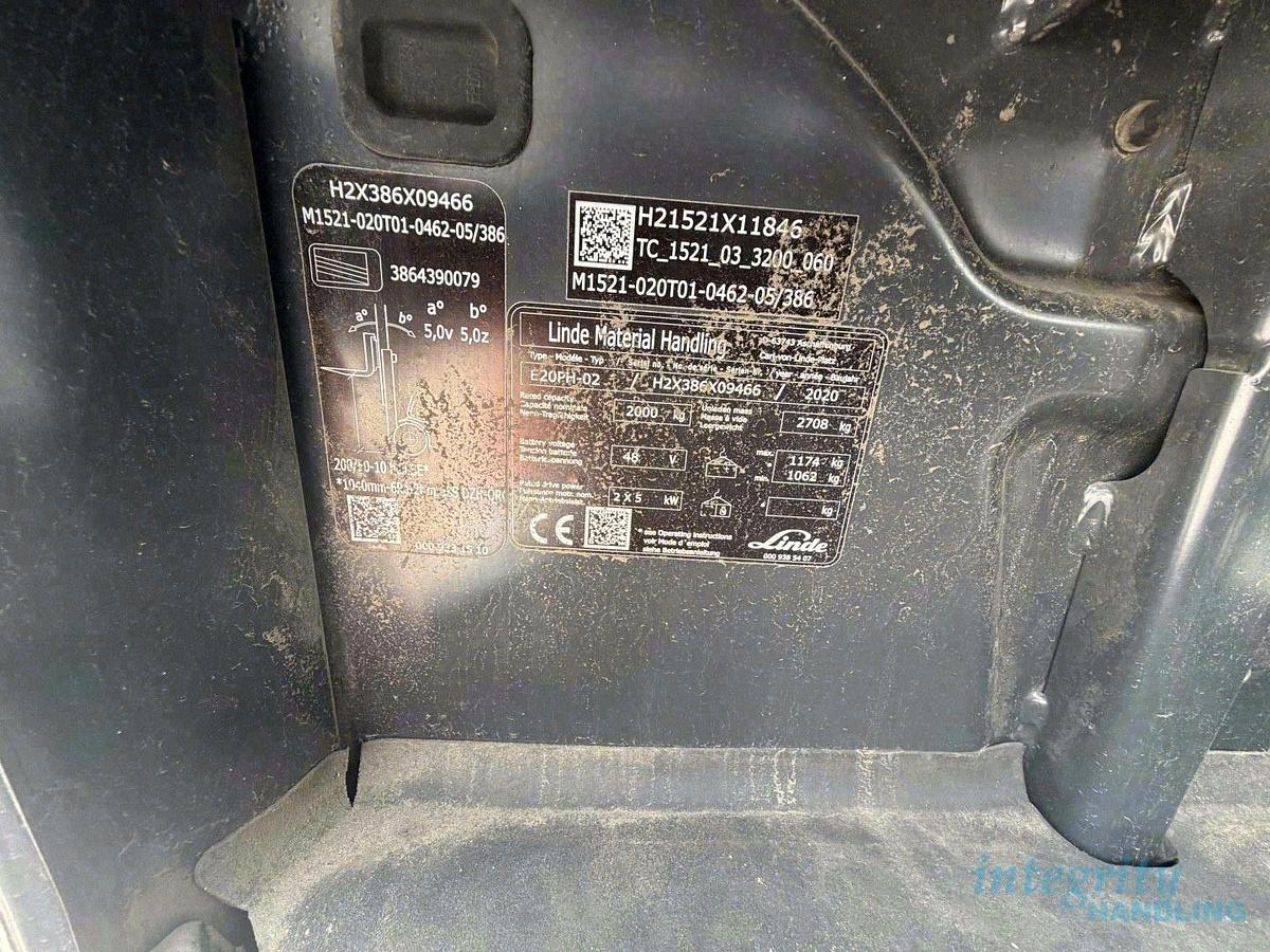 Used 2020 LINDE E20PH-02