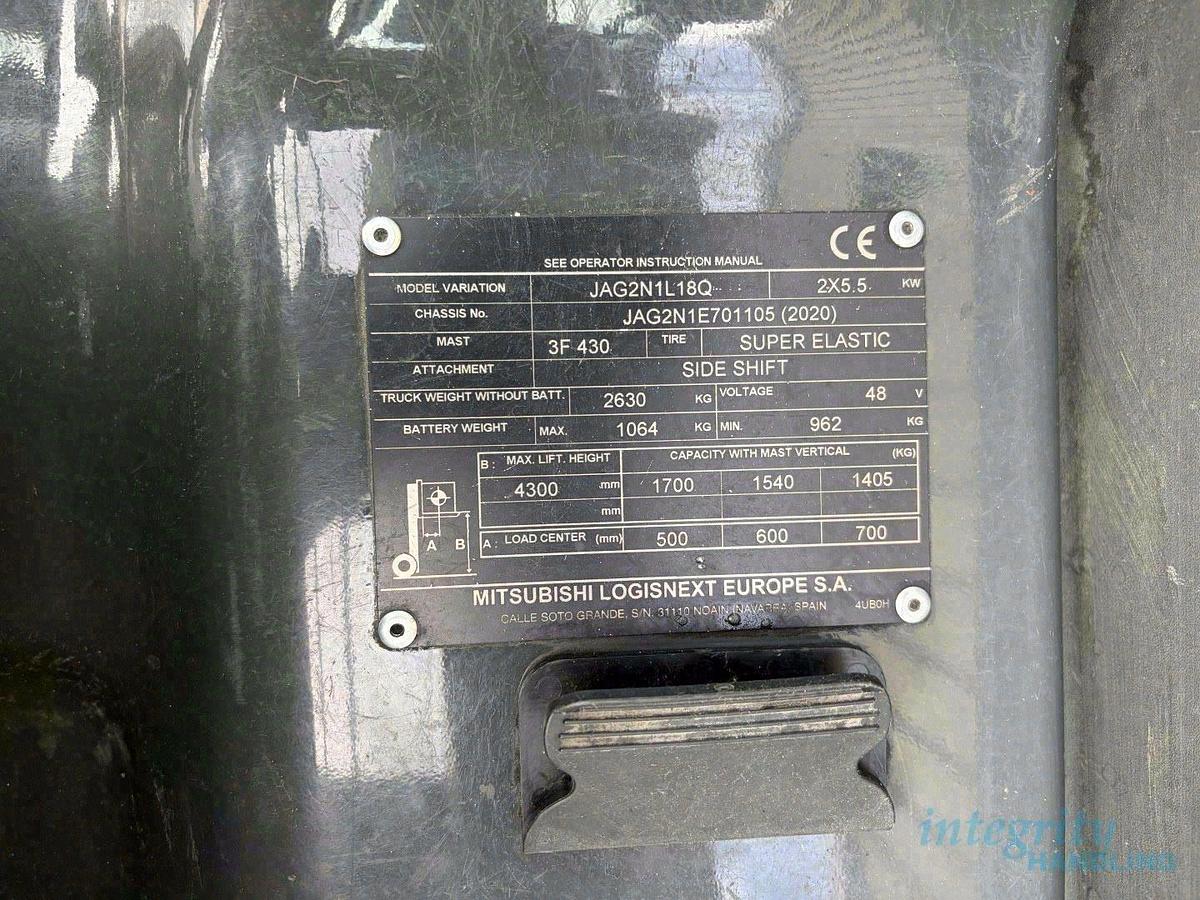 Used 2020 TCM/UNICARRIERS JAG2N1L18Q