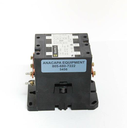 Used Square D DPA93 Contactor 24VDC 115-575VAC 120A Class 8910 E 8910DPA93V14 (5456)