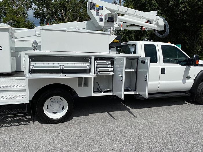 Used 2011 Ford F550 4x4 Extended Cab Altec AT37G 42ft Bucket Truck - P89432