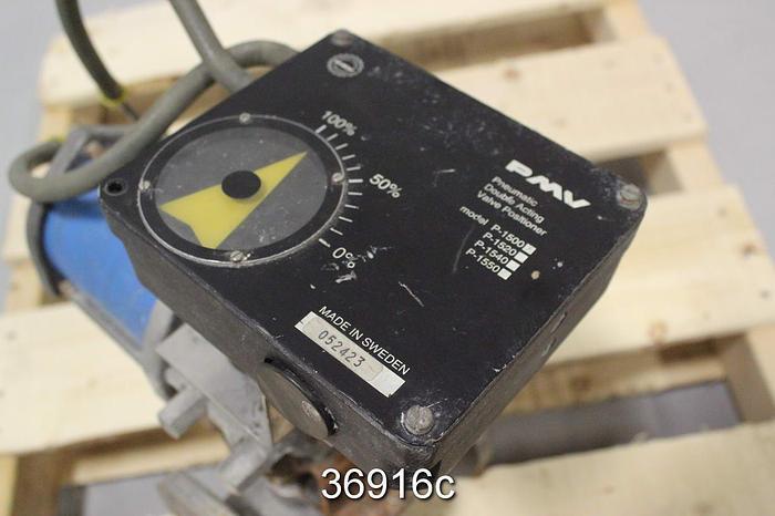 Used Jamesbury 2" Ball Control Valve, 5150 31 3600 TT #36916