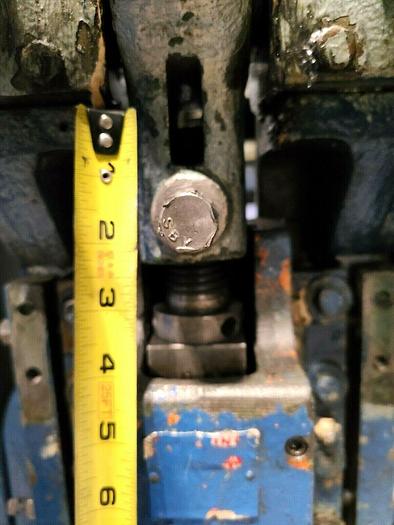 Used Rouselle 14 Ton Stamping Punch Press Air Clutch Brake Stamp Forge Pierce Metal