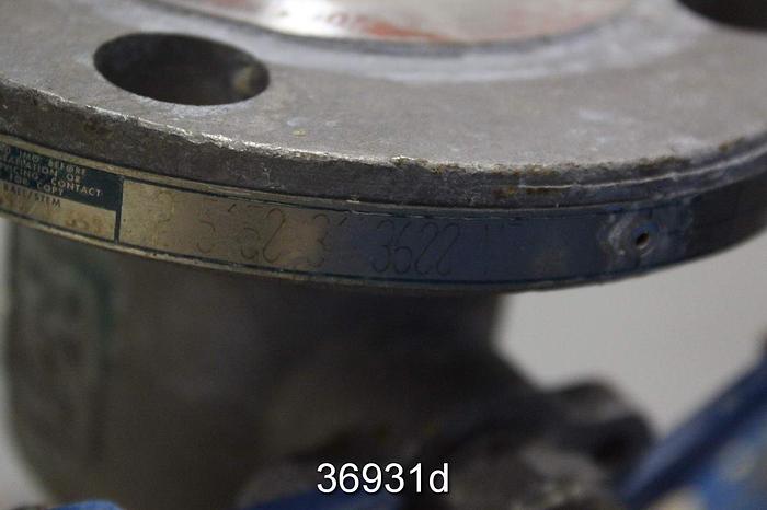 Used Neles Jamesbury 2" Ball Control Valve, 2 5150 31 3600 MT #36931