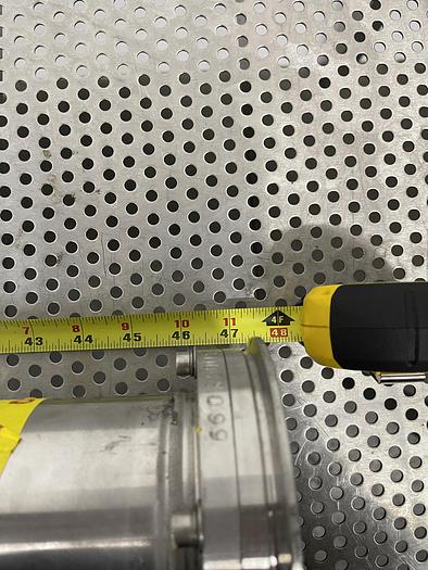 Used Tami Industries 2" Sanitary x 47.5" Crossflow Filtration Housing Column 145 PSI