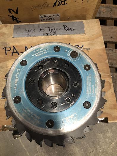 Used ETP CUBIT CLICK STYLE ADJUSTABLE MOULDER HEAD