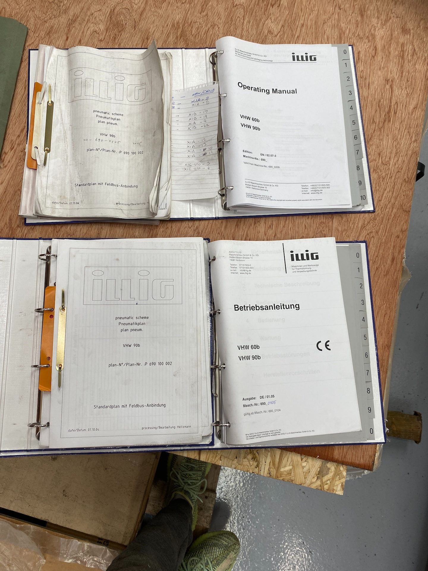 Used 2005 Illig VHW 90b