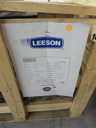 LEESON 193162.60, 30HP/22kW, 1180 RPM, 230/460V, 3 Ph Motor