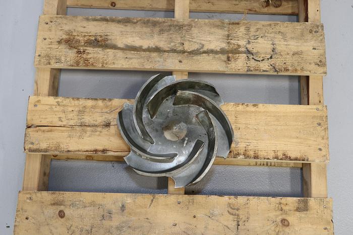 Used Goulds 3175 4x6x14 6-Vane Impeller #44300
