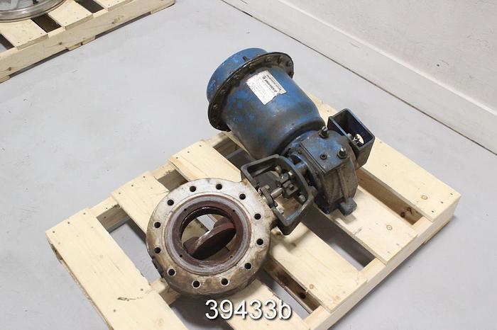 Used Neles Jamesbury 6" Air Operated Butterfly Valve #39433