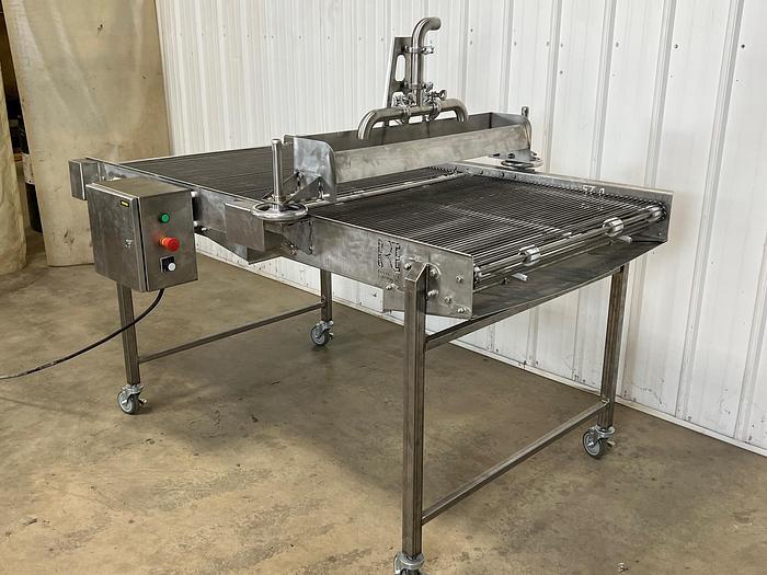 Waterfall Glazing Conveyor - New - for Moline or Belshaw Glaze Pump - Model GL - 36