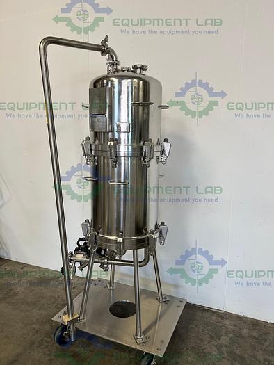 Used Begerow  Beco-Integra Stainless Steel Filter Housing w/ Valves, 16" SS Housing