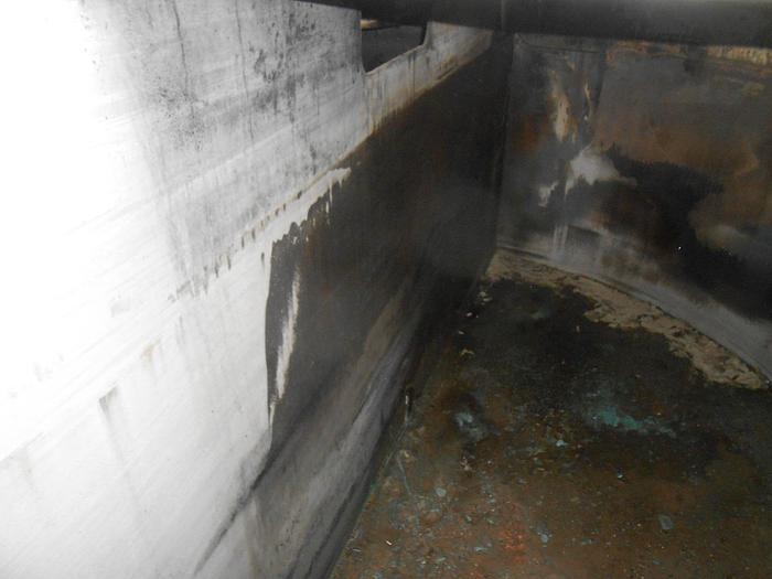 Used Tank, 3,000 Gallon, S/st, 10'6" x 4'9", Vertical #C742200