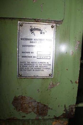 Used Wickman 1" x 6 Multi Spindle Lathe
