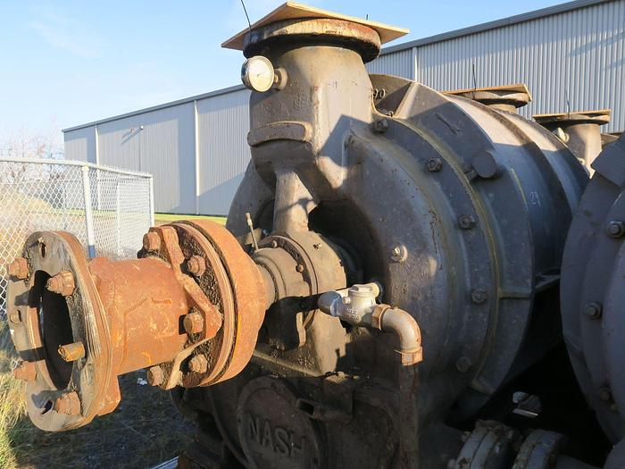 Used NASH CL6002 VACUUM PUMP S/S CLADDED