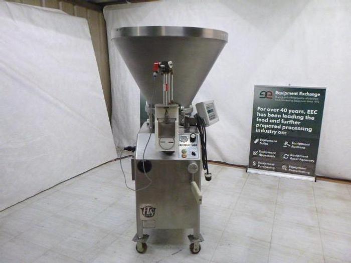 Used Vemag 500B Vacuum Stuffer with PC 878 Controls & Guillotine ; Type 128/90