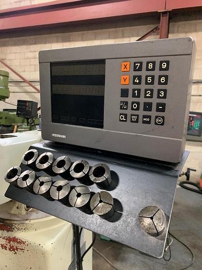 Used 10" X 50", FIRST, LC-185VS, VERTICAL MILLING MACHINE