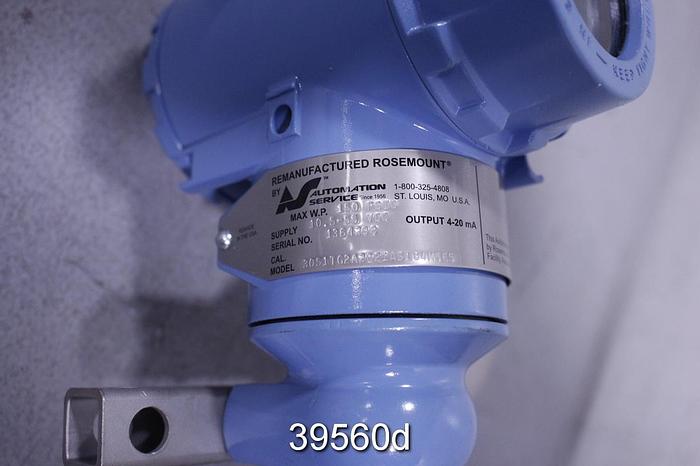 Refurbished Rosemount 3051TG2AB21ASIB4M5E5 Liquid Level Transmitter #39560