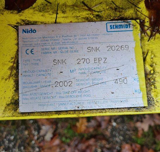 Gebruikt 2002 Nido SNK270 EPZ