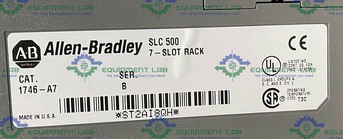 Used Allen Bradley SLC 500 Power Supply 1746-P2 w/ SLC 500 1747-L542 Processor Unit