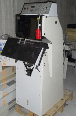 Used Marcetti Galaxia 4head block stapler 2004