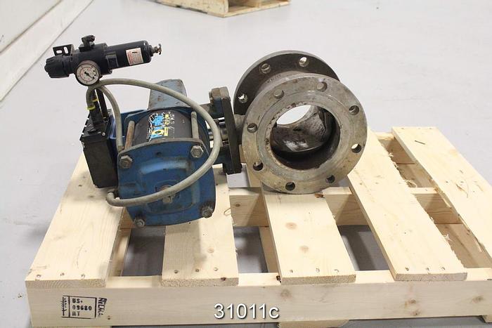 Used Dezurik KR04 6" V-Ball Control Valve #31011