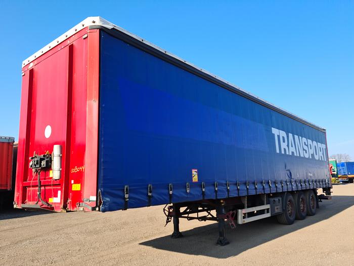 Used 2006 Pacton T3-011 Curtainside / SAF Disc / Air suspension / D-Hollandia 2000kg /  385-65R22.5