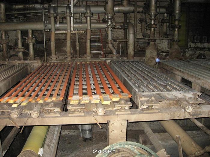 Used Johnson Foils Knockdown Fourdrinier, Stainless Steel And Stainless Steel Clad, 99" Width, 32 Ft Forming Length, With Suction Couch #24381