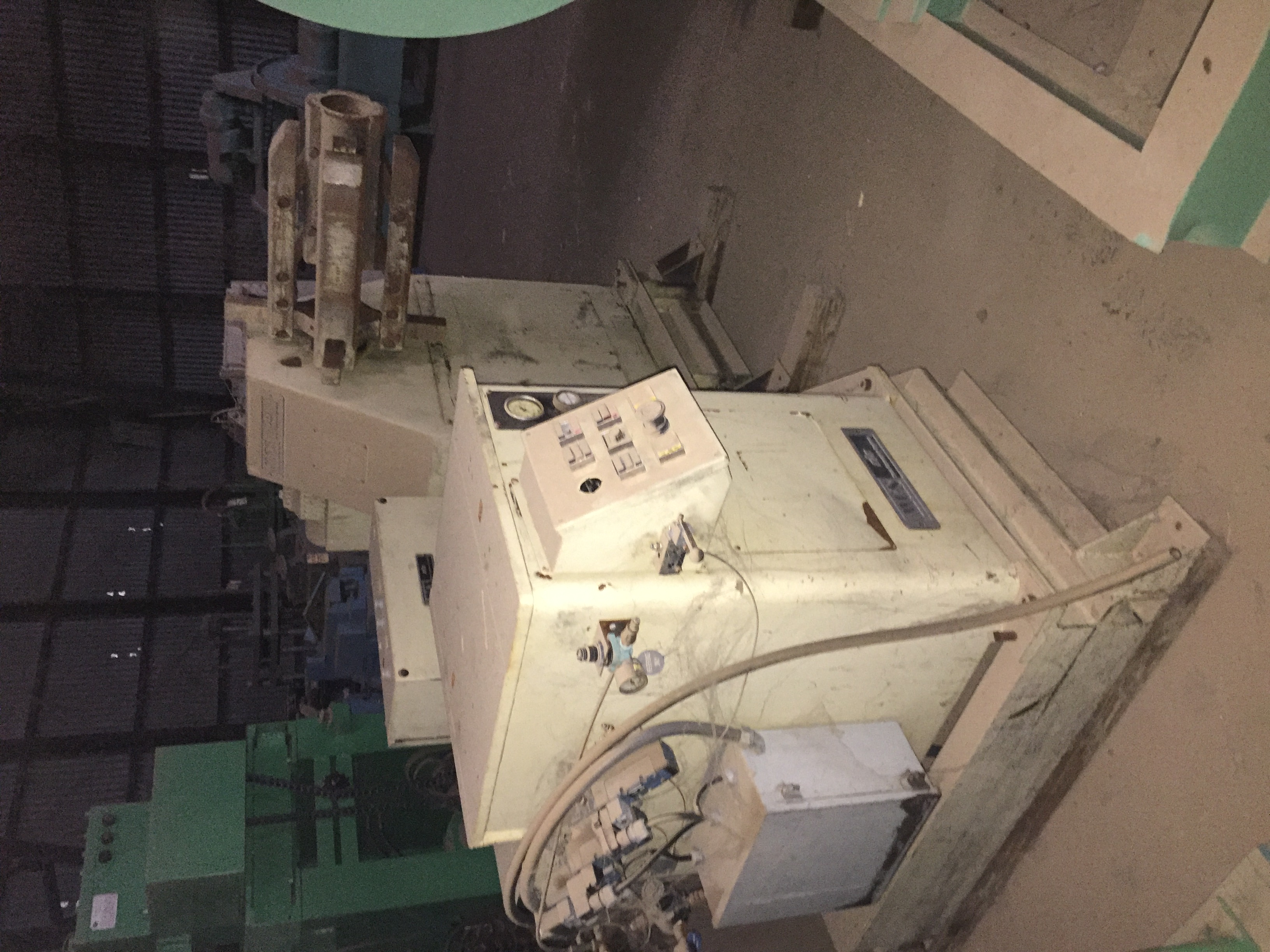 Used Coil Reel with Straightener Base