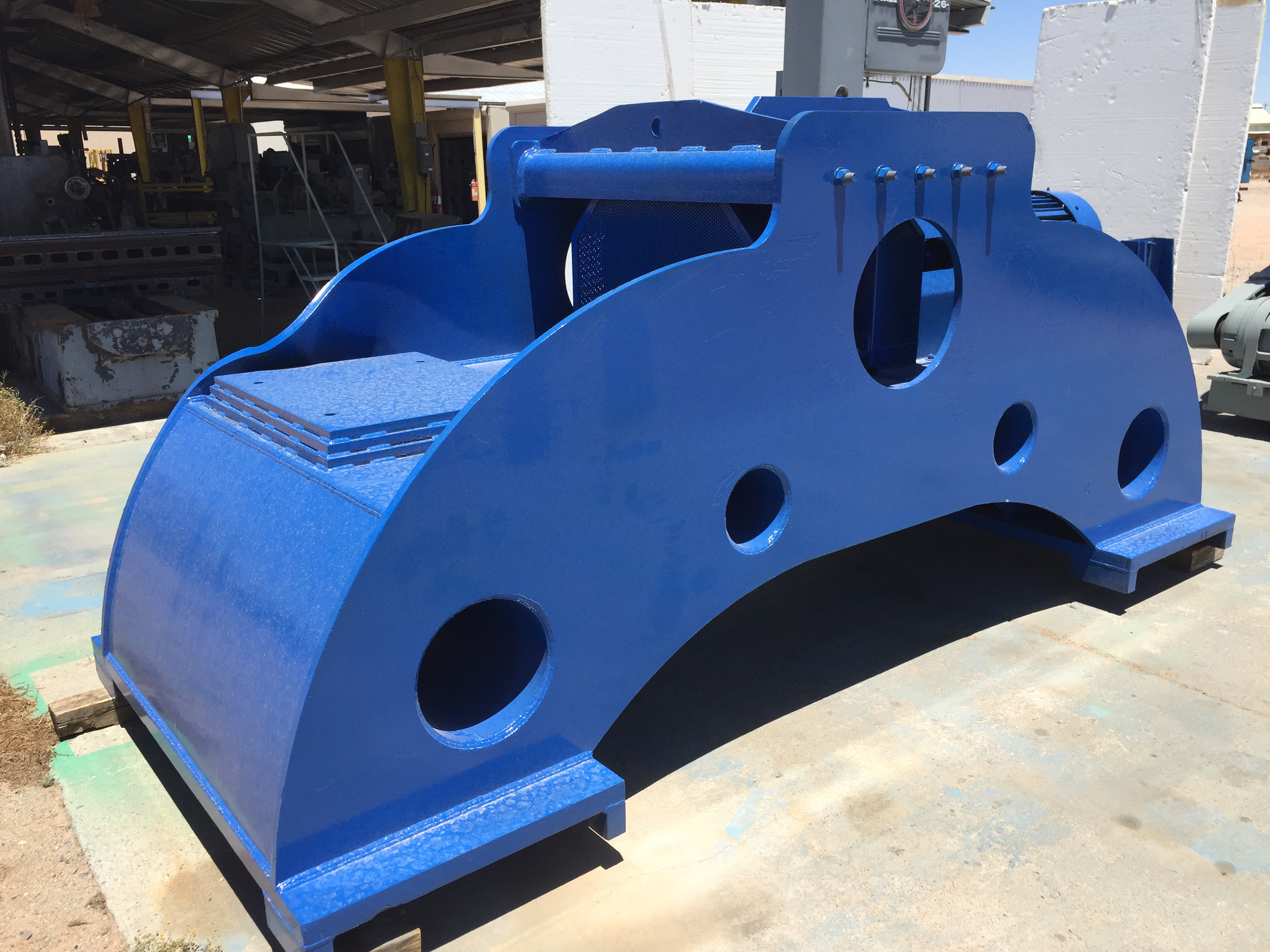 Used Navco Model JR-206-OHS Overhead Railcar Shaker; Mfg. 2006, Almost new condition