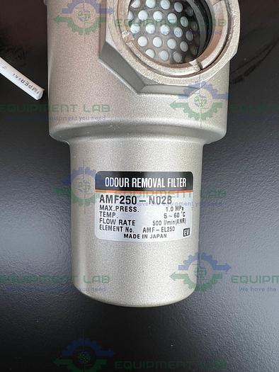 Used SMC AMF250-N02B Odour Removal Filter 5 - 60°C