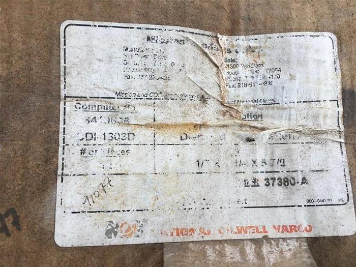 Used Lot of National Oilwell Varco Die Inserts Approximately 5-9/16" x 1-1/2"