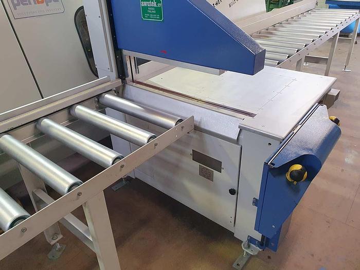 Used 2011 WEINIG Dimter Under table crosscut saw WEINIG OptiCut C700