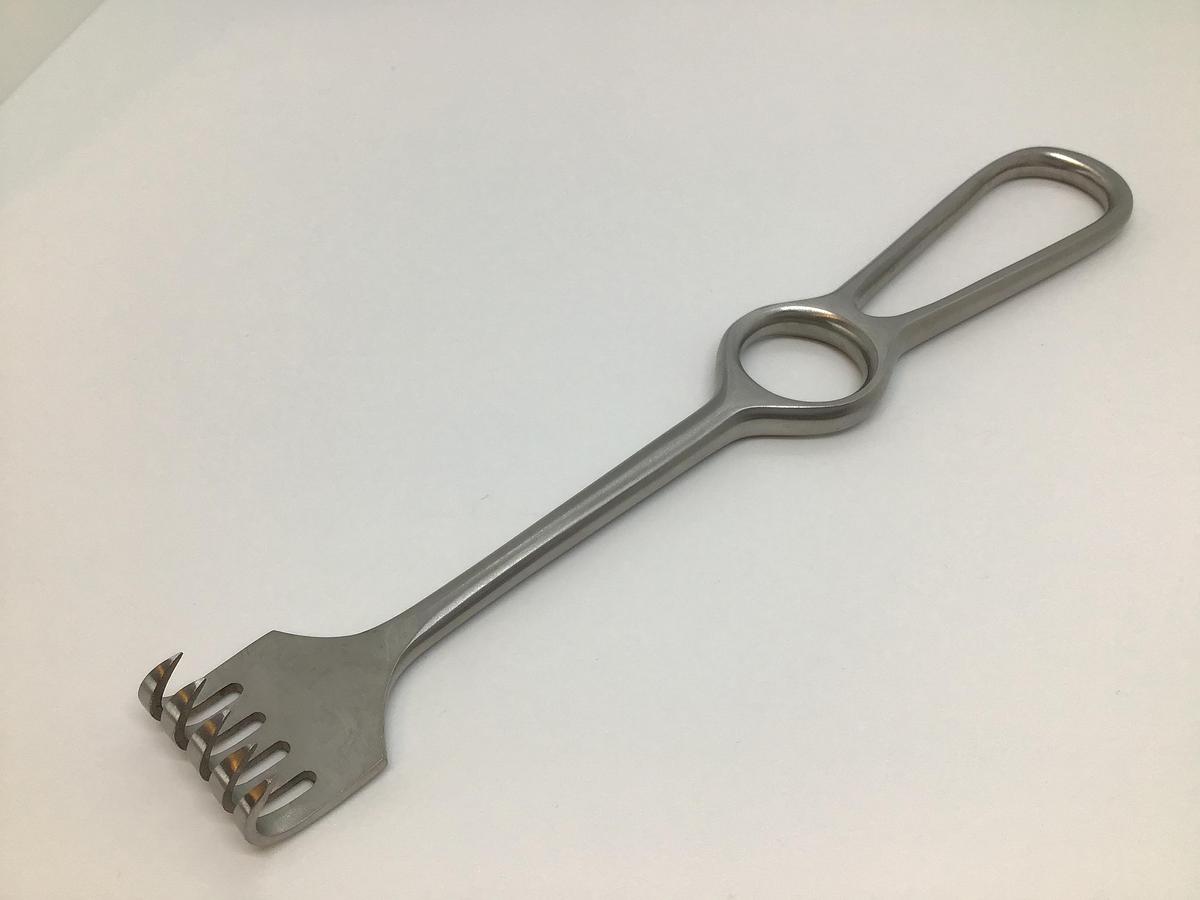 Volkmann Retractor 210mm 5 Prong Sharp
