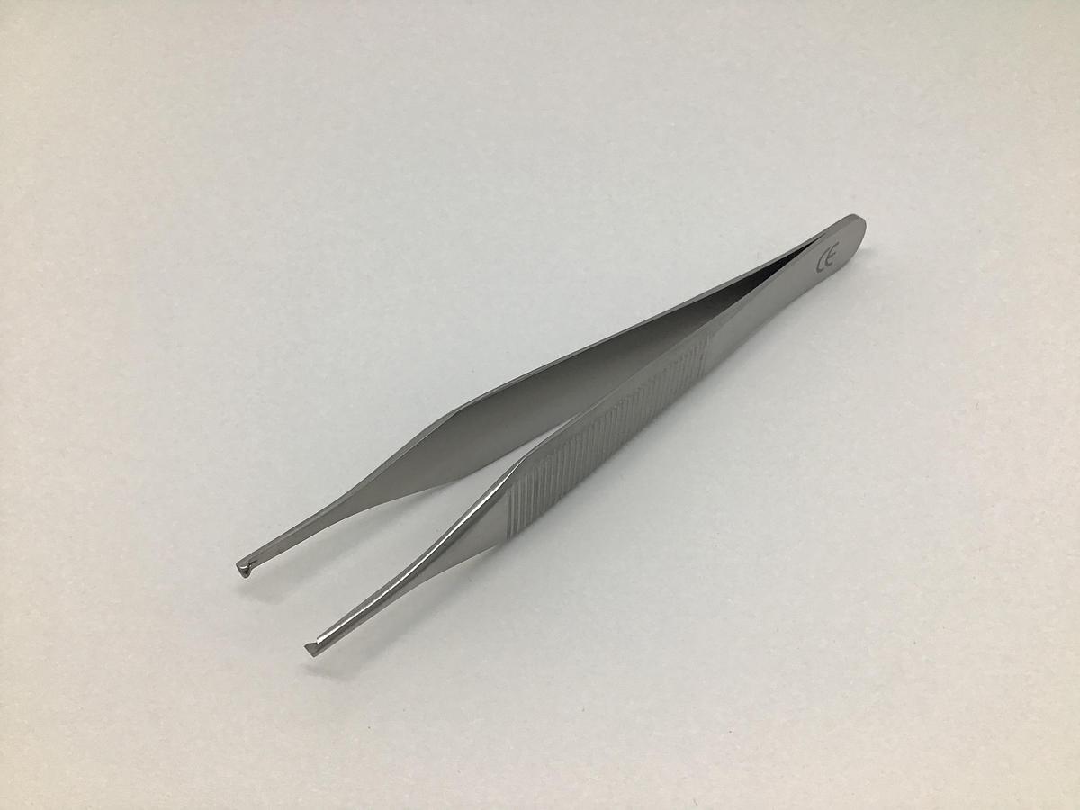 Adson Forcep 1 in 2 Teeth 2.3mm 120mm