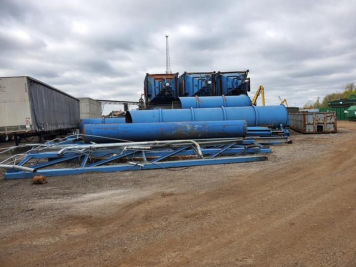 Used Industrial Baghouse for Capture of Particulates from an Iron Coke