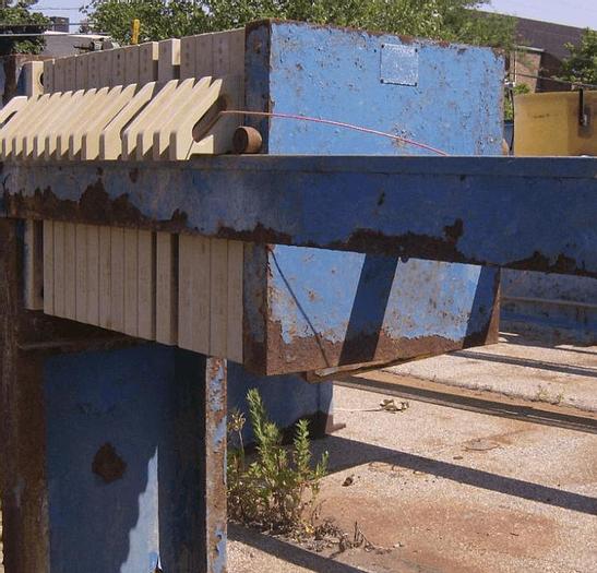 Used 7 CU. FT. LANCO FILTER PRESS – C.G.R.