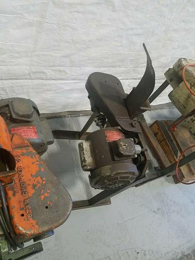 Used Durant Model 100-10 Metal Strip Stock Chopper Stamping Press Side Chopping