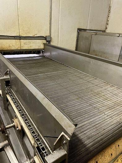 Used Advanced Systems Tray IQF Fluidized Tunnel Freezer, Md #586
