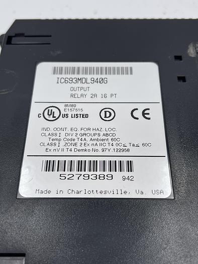 Used Ge IC693MDL940G