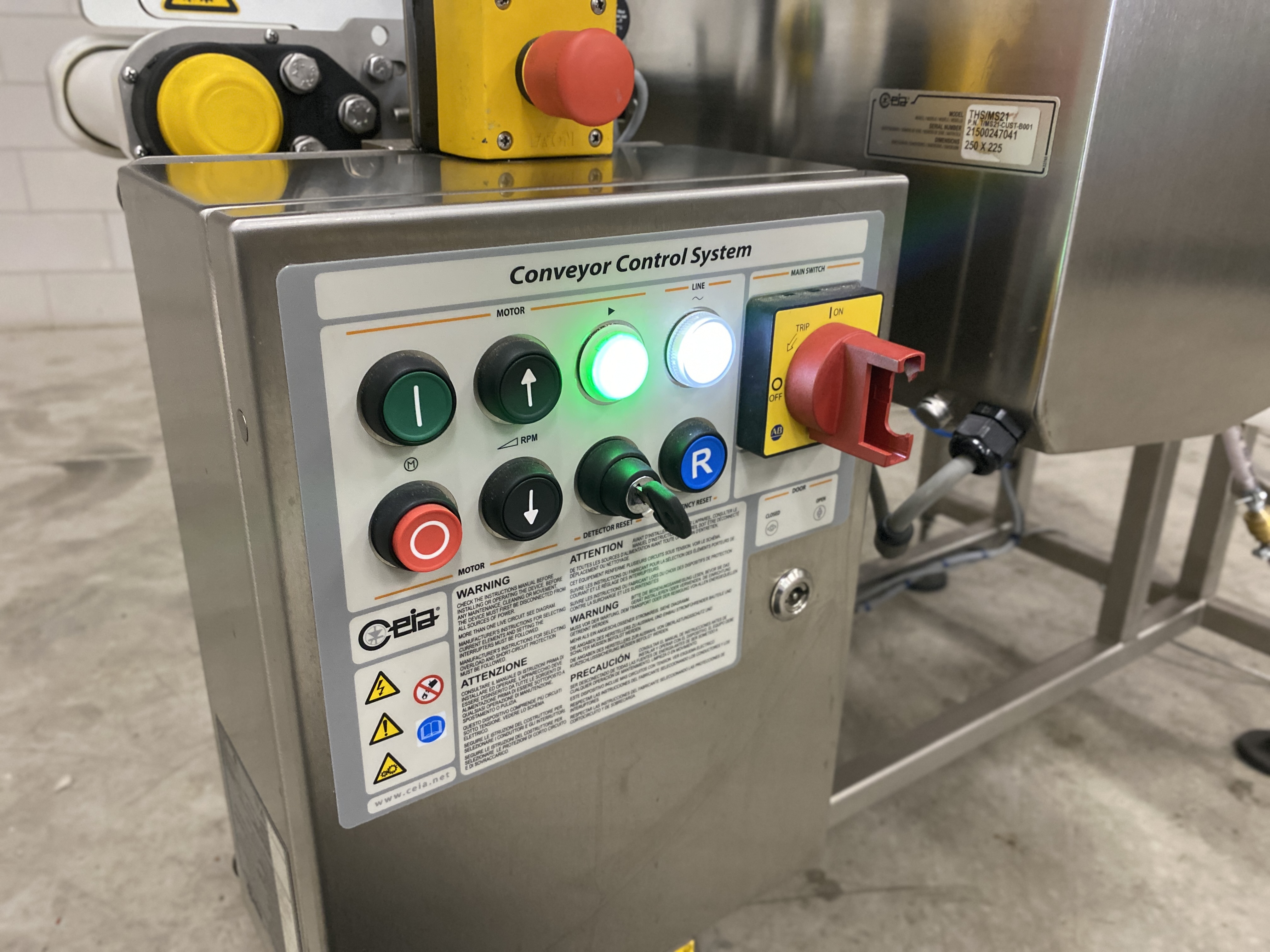 Used Ceia metal-detector THS/MS21